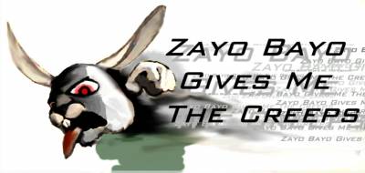 logo Zayo Bayo Gives Me The Creeps